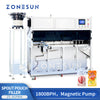 ZONESUN ZS-ASPM4 4 Heads Automatic Spout Pouch Filling and Capping Machine with Magnetic Pump