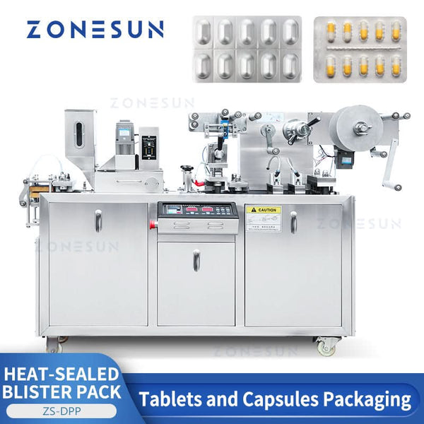ZONESUN ZS-DPPA Automatic Liquid Paste Irregular Material Filling Blister Packing Machine