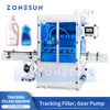 ZONESUN ZS-VTGF2 High-Precision Servo Gear Pump Tracking Filling Machine for Viscous Liquids