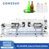 ZONESUN ZS-WB02A Industrial Air Water Bottle Washing Machine for Glass Plastic Bottles
