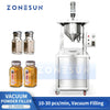 ZONESUN ZS-FM30L Automatic Dust-Free Vacuum Powder Filling Machine for Ultra-Fine Non-Free Flowing Powder