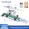 ZONESUN ZS-DPYT200 Dual-Nozzle Liquid Filling Machine Small Filling Line