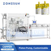 ZONESUN ZS-AFC12M Rotary Spouted Pouch Filling and Capping Machine Piston Filling
