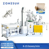 ZONESUN ZS-LSM15 Nut and Bolt Hardware Accessories Packing Machine Screw Granule Filling Machine