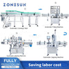 ZONESUN ZS-FAL180X4 Bottle Accumulation Table for Filling Capping Labeling Line