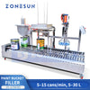 Zonesun ZS-GTW3D Large Volume 5 Gallon Paint Bucket Filling and Capping Machine 5–30 L Drum Filler