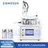 ZONESUN ZS-AFC1CB Automatic Monoblock Vial Filling and Crimping Machine Glass Vial Crimper with PLC Touch Screen