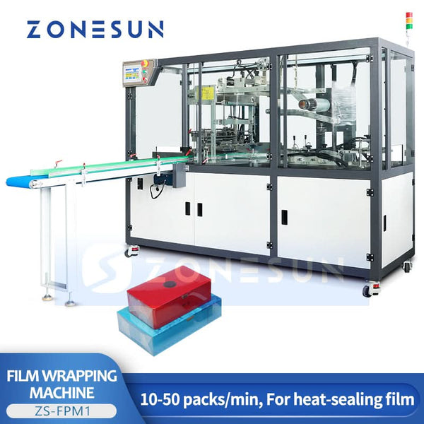 Zonesun ZS-FPM1 Automatic Cellophane Film Wrapping Machine