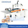 ZONESUN ZS-FKC4650S Automatic Carton Sealing and Labeling Machine