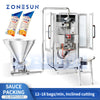 ZONESUN ZS-RPFS120X Automatic Salad Dressing Filling and Sealing Machine Sauce Mayonnaise Filler Sealer