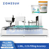 ZONESUN ZS-GTW1D Automatic Latex Paint Flling Capping Machine Industrial Pail Sealing Machine
