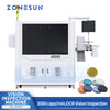 ZONESUN ZS-MD3 2000 CPM Ultra High-Speed OCR Vision Inspection System for Bottle Cap Sealing Defect