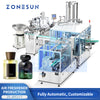 ZONESUN ZS-AFCL11 Car Fragrance Bottling Cartoning Line Automated End-to-End Packaging Solution