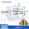 Zonesun ZS-WFC18 Hige Speed Beer Bottle Monoblock Filling Capping Machine