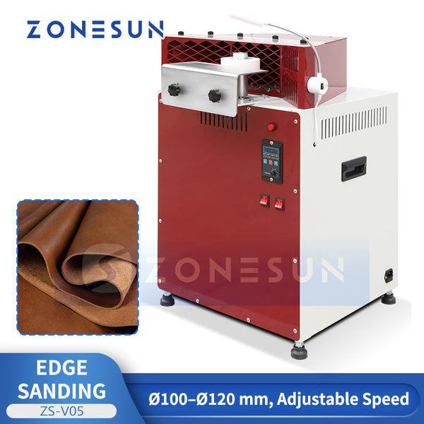 ZONESUN ZS-V05 Electric Leather Edge Burnishing Machine with Variable Speed