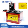 ZONESUN ZS-SYM175 Automatic Electric Pad Printing Machine 10x60mm Logo Text Silicone Pad Printer