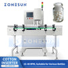 ZONESUN ZS-SED10 Automatic Cotton Inserter Machine Bottle Cottoning Equipment for Bottling Lines