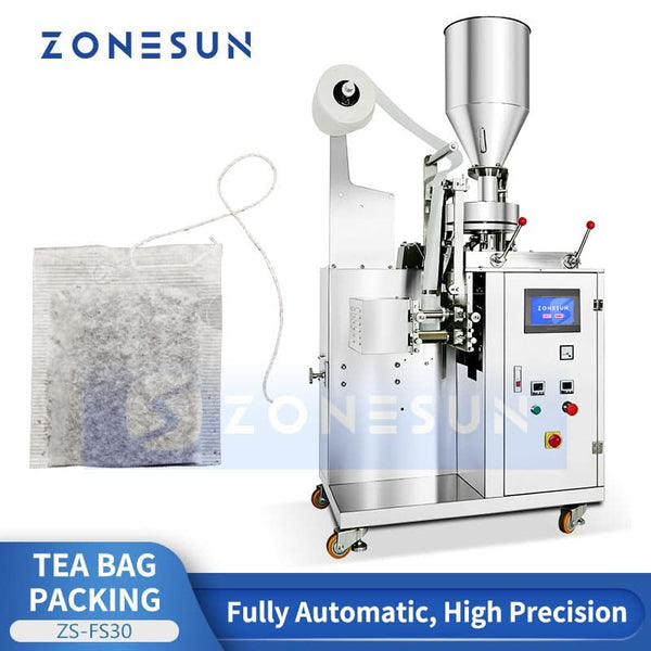 ZONESUN ZS-FS30 Automatic Thread-Tag Tea Bag Packing Machine
