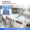 Automatic bottle unscrambling system
