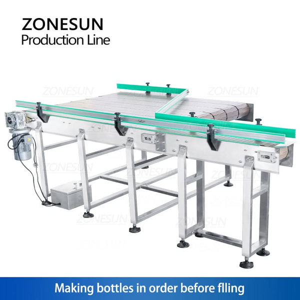 ZONESUN ZS-FAL180X4 Bottle Accumulation Table for Filling Capping Labeling Line