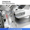 ZONESUN ZS-YL11 Automatic Rotary Paint Filling and Capping Machine | 6-Head Micro-Liquid Filler