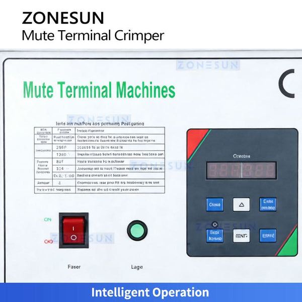 ZONESUN ZS-EW09C High-Precision Semi-Automatic Ultra-Quiet Terminal Crimping Machine