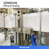 ZONESUN ZS-SPFC2 Automatic Spout Pouch Filling Sealing Machine Form-Fill-Seal Packaging Line
