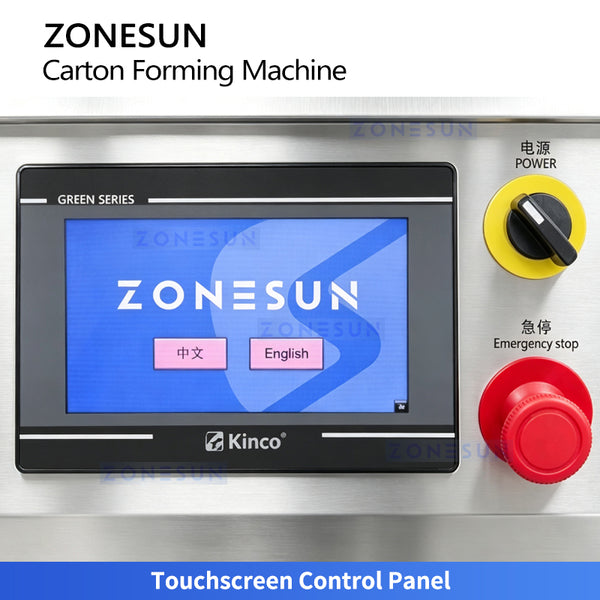 ZONESUN ZS-SEFM01 Automatic Carton Erector Bottom Folding & Box Sealing Machine