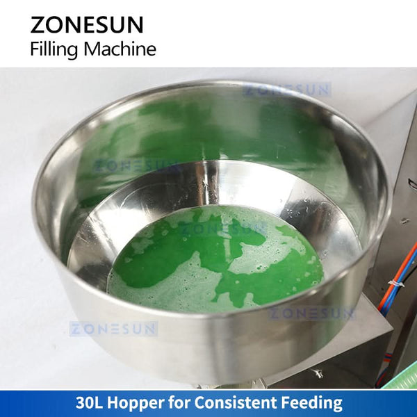 ZONESUN ZS-VTMP1N Automatic Magnetic Pump Paste Filling Machine（SPECIAL OFFER）