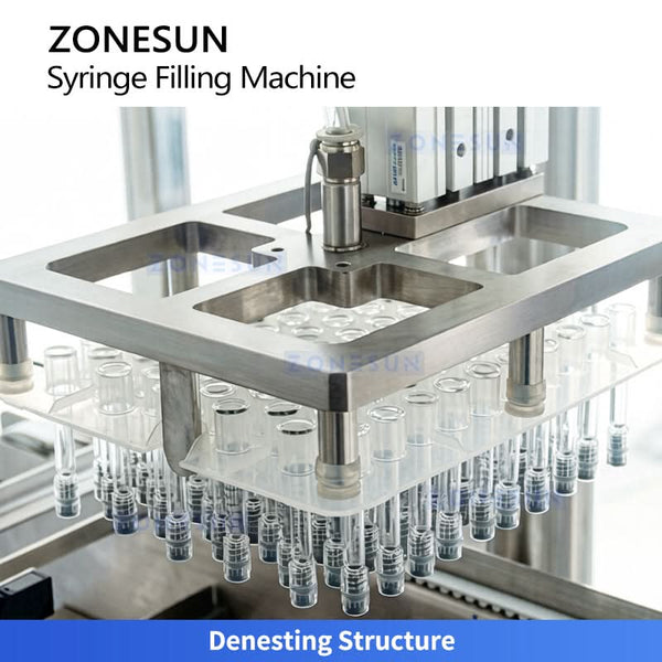 ZONESUN ZS-AFY2 Aseptic Double Head Prefilled Syringe Filling and Sealing Machine