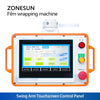 ZONESUN ZS-MSFM730 Automatic Cellophane Overwrapping Machine for Perfume Cosmetic Medicine Box