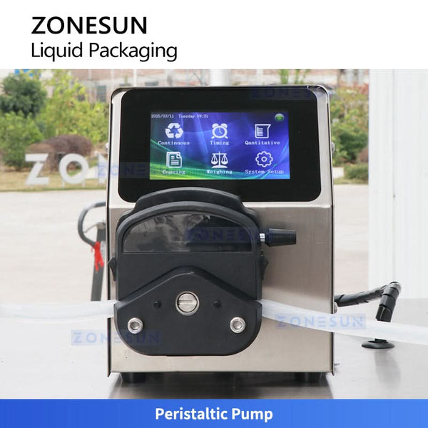 ZONESUN ZS-FS240P Automatic Liquid Filling Sealing Machine Small Pouch Vffs Packaging Machine