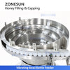 ZONESUN ZS-FSHS22 Customized Single Head Honey Filling and Capping Machine for Viscous Liquids