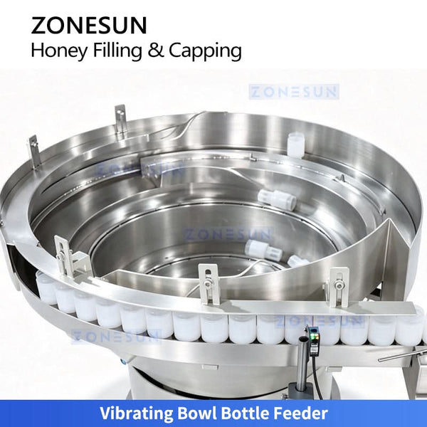 ZONESUN ZS-FSHS22 Customized Single Head Honey Filling and Capping Machine for Viscous Liquids