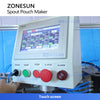 ZONESUN ZS-FKSP02 Automatic Spout Inserting and Sealing Machine for Pre-made Stand-up Pouches