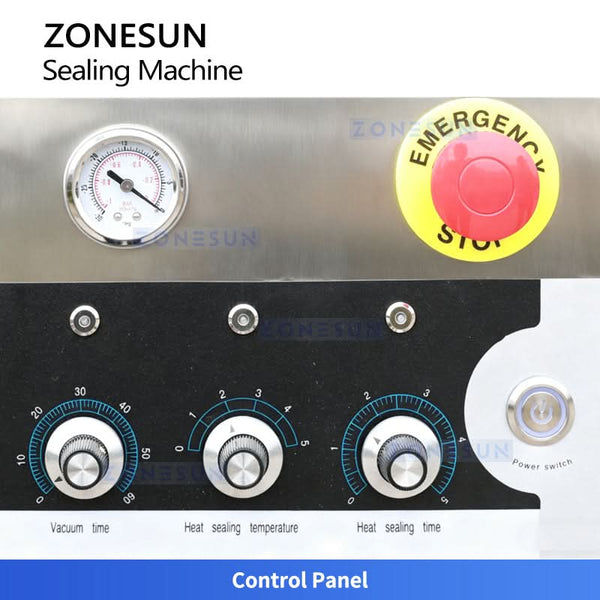 Zonesun ZS-DZ500K Vacuum Sealer for Dry and Wet Food Industrial Chamber Vacuum Packaging Machine