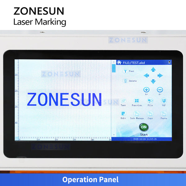 Zonesun ZS-JGDB4 Portable Laser Coding Machine Laser Marking Machine