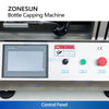 ZONESUN ZS-XG1860 Tabletop Automatic Bottle Twist Top Cap Capping Machine