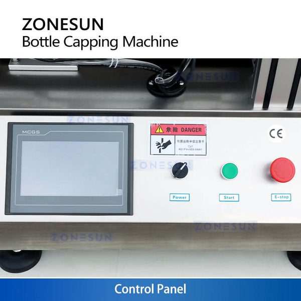 ZONESUN ZS-XG1860 Tabletop Automatic Bottle Twist Top Cap Capping Machine