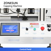 ZONESUN ZS-XG450H Automatic Desktop Capping Machine Electric Screw Capper for Cosmetic Essential Oil
