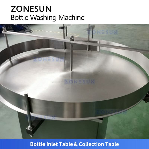 ZONESUN ZS-WB15 Automatic Beer Bottle Washing Machine Industrial Glass Cleaner