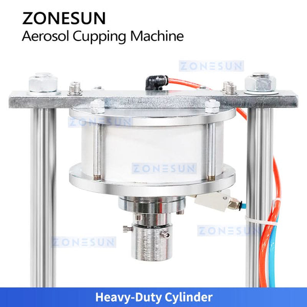 ZONESUN ZS-BG25Q Manual Aerosol Can Cap Remover Decapping Machine