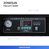 ZONESUN ZS-DZ600A Double Chamber Vacuum Sealing Machine Food Vacuum Packer