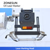 ZONESUN ZS-UVC2 UV Visual Laser Engraving Machine Automatic Target Alignment for Medical Cosmetic Packaging