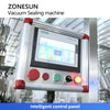 ZONESUN ZS-AFK120 Automatic Vacuum Can Seamer Machine for Milk Powder Packaging Line