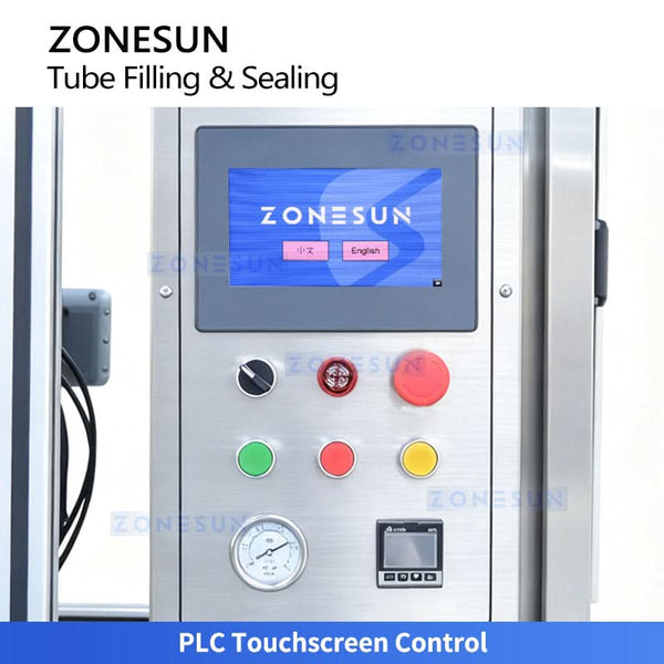 PLC touchscreen control
