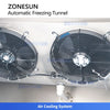 ZONESUN ZS-CTL1 Automatic WaxCandle Cooling Tunnel High-Efficiency Flash Freezer Conveyor for Solid Cosmetics