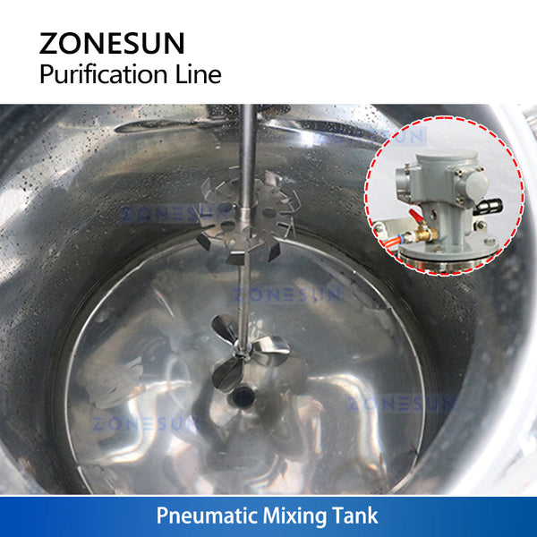 ZONESUN ZS-FAL180W Automatic Perfume Purification Pretreatment Production Line System