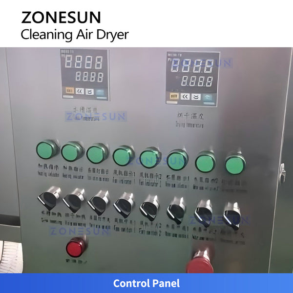 ZONESUN ZS-WB16 Automatic 2-in-1 Bottle Washing and Drying Machine Industrial Integrated Glass Bottle Cleaning