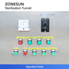 Zonesun ZS-UVS2 UV Sterilization Oven UV Sterilizer for Food Bottle UV Cleaning System